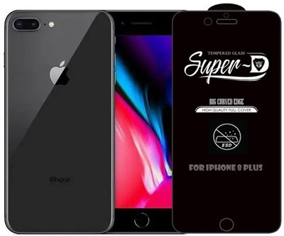 Mersal Edge To Edge Tempered Glass for Apple iPhone 8 Plus, Super D+ with Perfect Fit with Easy Installation Kit(Pack of 1) Mersal Edge To Edge Tempered Glass for Apple iPhone 8 Plus, Super D+ with Perfect Fit with Easy Installation Kit(Pack of 1)