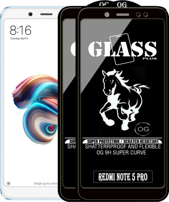 Rofix star Edge To Edge Tempered Glass for Mi Redmi Note 5 Pro(Pack of 2)