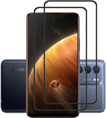 INFINITYWORLD Edge To Edge Tempered Glass for Infinix Zero 5G 2023(Pack of 2)