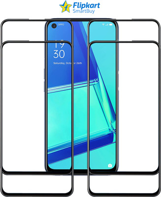 Flipkart SmartBuy Edge To Edge Tempered Glass for OPPO A52(Pack of 4)