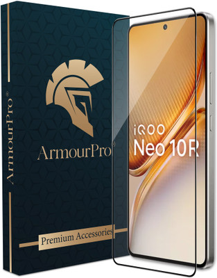 ArmourPro Edge To Edge Tempered Glass for IQOO Neo 10R 5G, IQOO Neo 10 5G, Neo 10R 5G(Pack of 1)