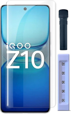 FwellT Edge To Edge Tempered Glass for iQoo Z10 5G(Pack of 1)