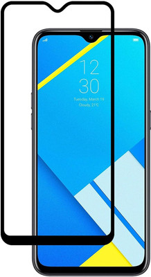 HIE POWER Edge To Edge Tempered Glass for Realme C2-With Edge To Edge Full Screen Coverage,Pack Of 1 (Edge to Edge Coverage) (with Easy Installation Kit)(Pack of 1)