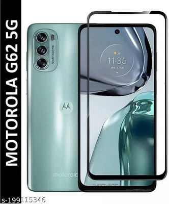 GORILLA Extra Strong Premium Edge To Edge Tempered Glass for MOTOROLA G62 5G(Pack of 1)