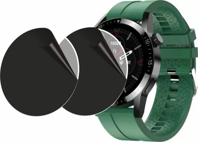 JSGROWITTECH Edge To Edge Tempered Glass for FIRE BOLTT TALK ULTRA SMART WATCH,SCREEN GUARD(Pack of 2)