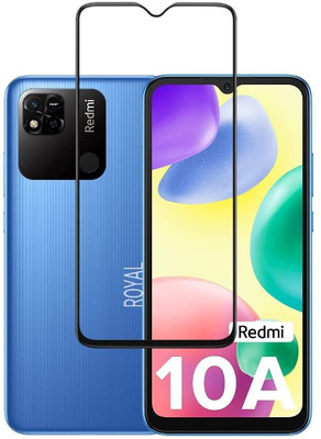9H Edge To Edge Tempered Glass for Redmi 10A (Gorilla Glass-11D)(Pack of 1)
