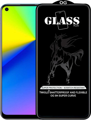 TWIGLO Edge To Edge Tempered Glass for REALME 7I(Pack of 1)