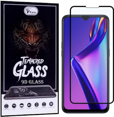 iKare Edge To Edge Tempered Glass for OPPO A12(Pack of 1)