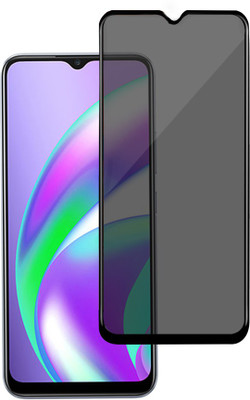 GLOBAL NOMAD Edge To Edge Tempered Glass for realme C12(Pack of 1)