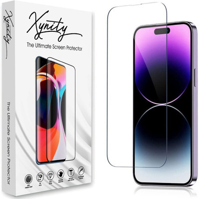 XYNITY Edge To Edge Tempered Glass for Apple iPhone 15 Plus(Pack of 1)