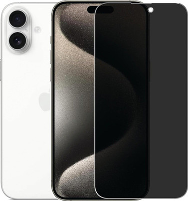HARITECH Edge To Edge Tempered Glass for Apple iPhone 16 Plus (6.7)(Pack of 1)