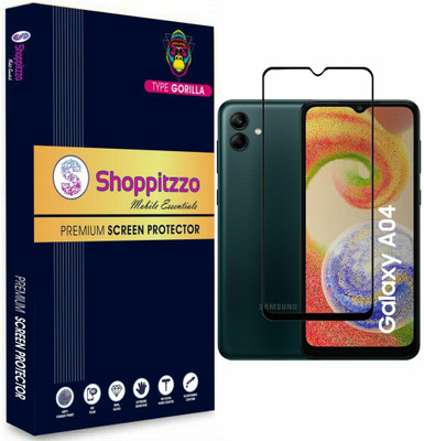 Shoppitzzo Edge To Edge Tempered Glass for Samsung Galaxy A04|A04e|A04s(Pack of 1)