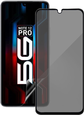 HUPSHY Edge To Edge Tempered Glass for Infinix Note 12 Pro 5G(Pack of 1)