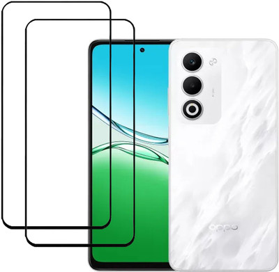 KARTRAY Edge To Edge Tempered Glass for Oppo A5 5G(Pack of 2)