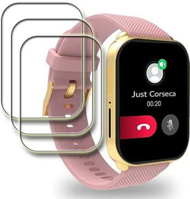 MUTAALI Tempered Glass Guard for Corseca Spaccex Smartwatch(Pack of 3)