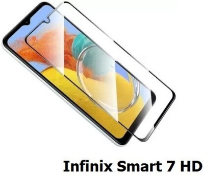 Express Buy Edge To Edge Tempered Glass for Infinix SMART 7 HD(Pack of 1)