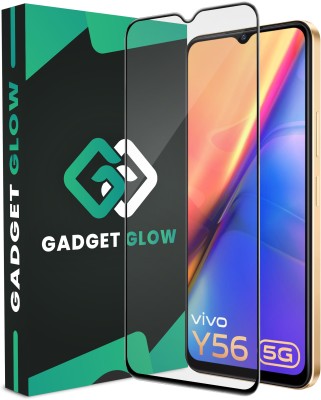 Gadget Glow Edge To Edge Tempered Glass for Vivo Y56 5G, Vivo T1 5G, Vivo Y75 5G, Vivo Y56, Vivo T1x, Vivo T2X 5G, iQOO Z6 5G, iQOO Z6 Lite 5G(Pack of 1)