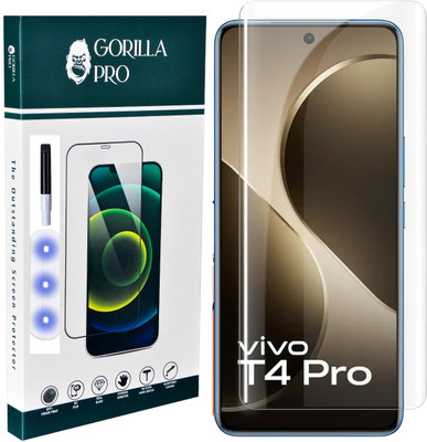 GORILLA PRO Tempered Glass Guard for Vivo T4 Pro 5G, T4 Pro 5G(Pack of 1)