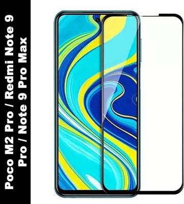 Gorilla Original Edge To Edge Tempered Glass for Poco M2 Pro, Mi Redmi Note 9 Pro, Mi Redmi Note 9 Pro Max(Pack of 1)
