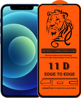 Forego Edge To Edge Tempered Glass for APPLE iphone 12(Pack of 1)