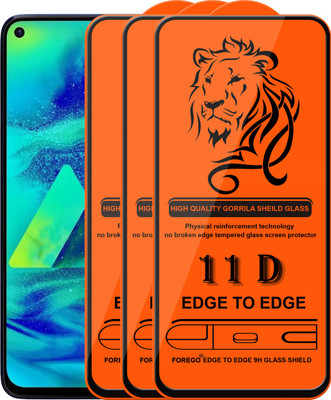 Forego Edge To Edge Tempered Glass for Samsung Galaxy M40(Pack of 3)