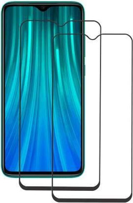 1DOLLAR Edge To Edge Tempered Glass for Redmi Note 8 Pro-(Pack of 2)