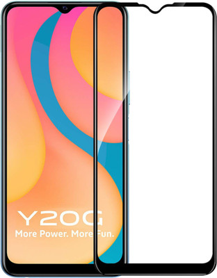 GLOBAL NOMAD Edge To Edge Tempered Glass for Vivo Y20 G(Pack of 1)