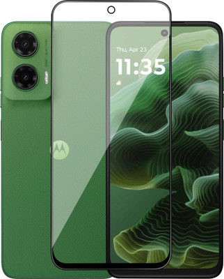 Artistque Edge To Edge Tempered Glass for Moto G35 5G,Motorola G35 5G(Pack of 1)