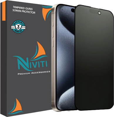 Niviti Edge To Edge Tempered Glass for Apple iPhone XS Max, 11Pro Max Privacy Glass With Installation Kit(Pack of 1)