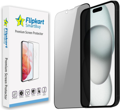 Flipkart SmartBuy Edge To Edge Tempered Glass for Apple iPhone 16(Pack of 1)