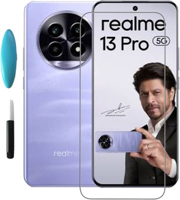 BRENZZ Edge To Edge Tempered Glass for Realme 13 Pro 5G, Realme 13 Pro(Pack of 1)