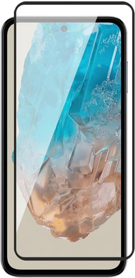 OneTech Edge To Edge Tempered Glass for IQOO Z9X 5G 9H Hardness, Screen Protector, Screen Guard(Pack of 1)