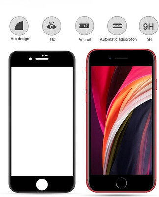 XYNITY Edge To Edge Tempered Glass for Apple iPhone SE(Pack of 1)