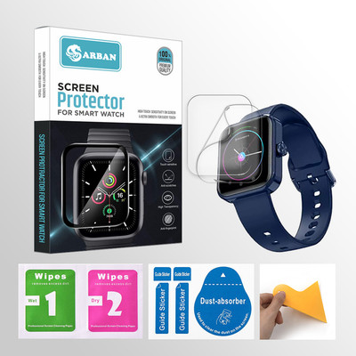 20SKY Impossible Screen Guard for CrossBeats Ignite ATLAS 1.7 inch Smartwatch(Pack of 2)