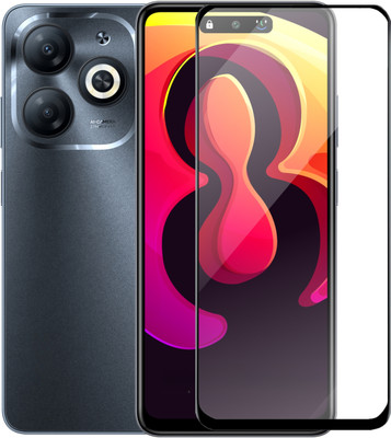 Flipkart SmartBuy Edge To Edge Tempered Glass for Infinix SMART 8 HD(Pack of 1)