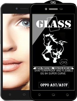 Rofix star Edge To Edge Tempered Glass for Oppo A37(Pack of 1)