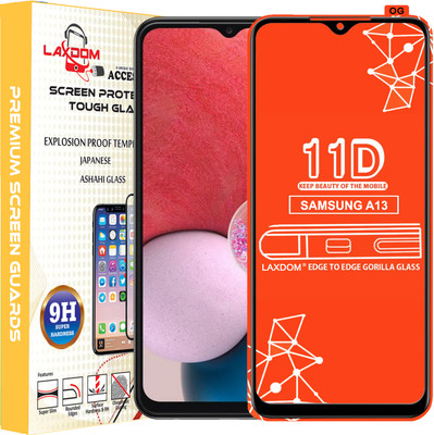 Laxdom Edge To Edge Tempered Glass for SAMSUNG GALAXY A13(Pack of 1)