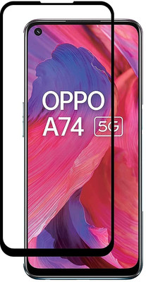 iCopertina Edge To Edge Tempered Glass for Oppo A74 5G(Pack of 1)