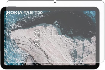 A-Allin1 Edge To Edge Tempered Glass for Nokia Tab T20, Advanced fitting technology(Pack of 1)
