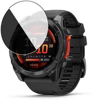 daffin Edge To Edge Tempered Glass for Garmin Fenix 8(Pack of 1)