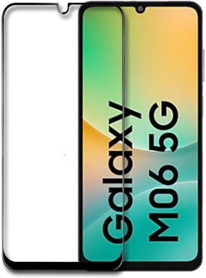INFINITYWORLD Edge To Edge Tempered Glass for Samsung Galaxy M06 5G(Pack of 1)