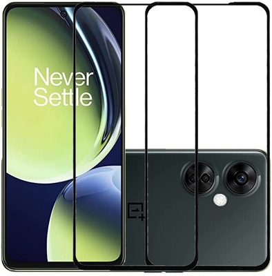 ojucase Edge To Edge Tempered Glass for Oneplus Nord 3, 1+ Nord 3(Pack of 2)
