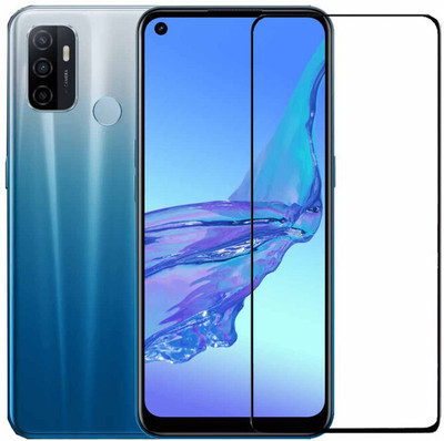 Expromium Edge To Edge Tempered Glass for Oppo A53s(Pack of 1)