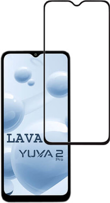 SRT Edge To Edge Tempered Glass for Lava Yuva 2 Pro(Pack of 1)