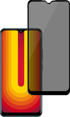 AuraX Edge To Edge Tempered Glass for vivo U10 (Privacy Glass)(Pack of 1)