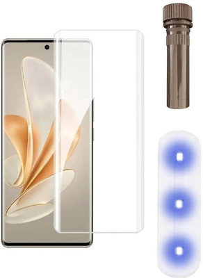 LIKEDESIGN Edge To Edge Tempered Glass for Vivo Y200 Pro 5G(Pack of 1)