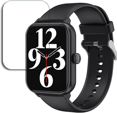 SOMTONE Edge To Edge Tempered Glass for DIZO Watch D2 1.91 INCH SMARTWATCH SCREEN GUARD(Pack of 1)