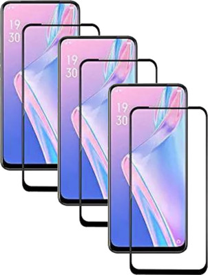 YuviKrissh Edge To Edge Tempered Glass for OPPO K3(Pack of 3)