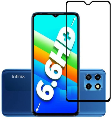 GORILLA Extra Strong Premium Edge To Edge Tempered Glass for Infinix Smart 6(Pack of 1)