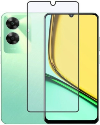 MAAMAJISAMOBILE Edge To Edge Tempered Glass for POCO C61(Pack of 1)